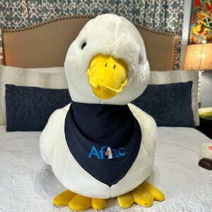 NWOT AFLAC Collectors and Classic Jumbo Blue Scarf Duck - #46